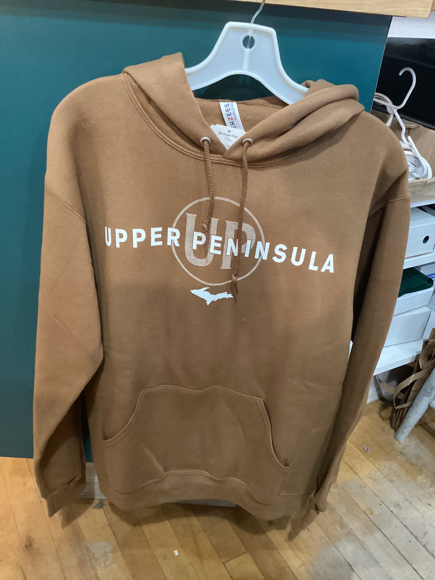 Circle Indentifier Hoodies -Pecan