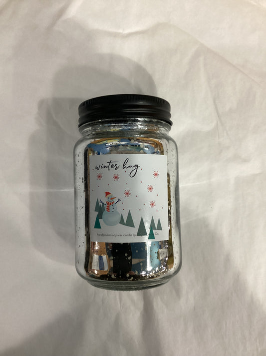 Glimmery Speckled Jar 16 oz Candle