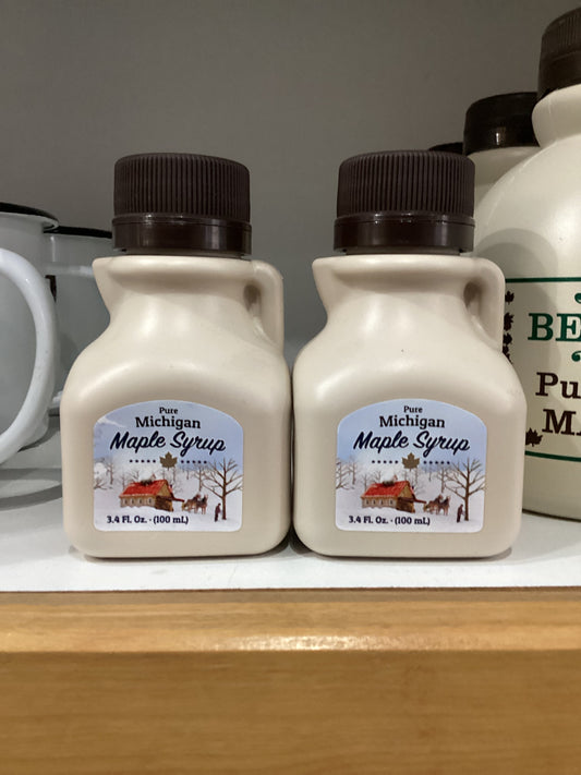 Maple Syrup - Plastic - 3.4oz-3.4oz