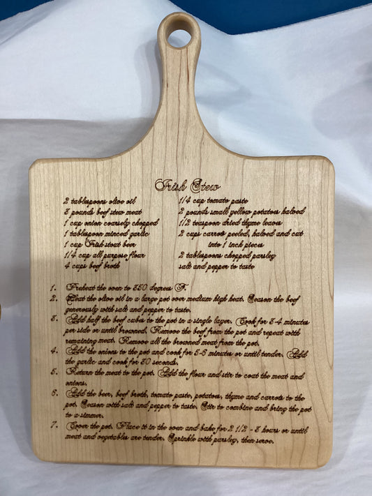 Handled Cutting Board