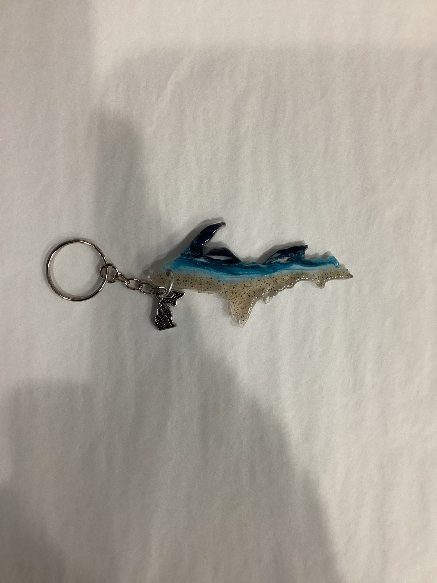 Waves - U.P.  Keychains