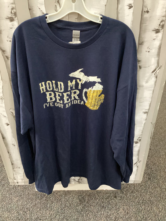 Golden Glory Hold My Beer LS Tee