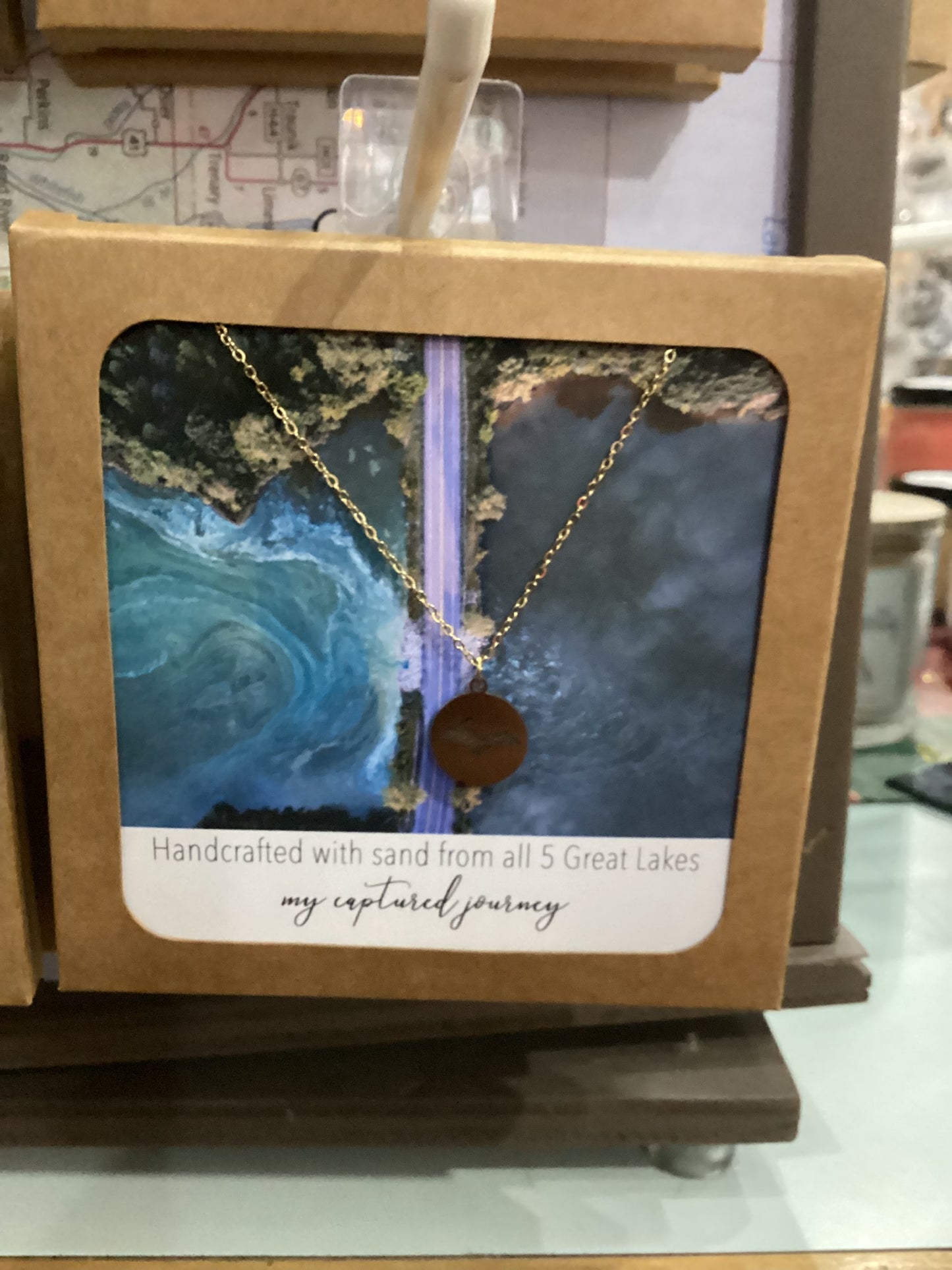 UP Sand Cutout Necklace-Silver
