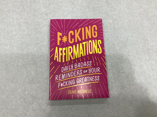 F*cking Affirmations book