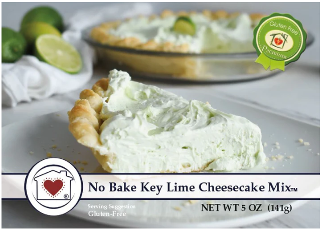 No Bake Key Lime Cheesecake