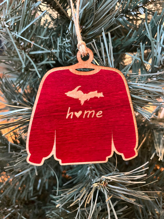 UP Yooper Shirt Ornament