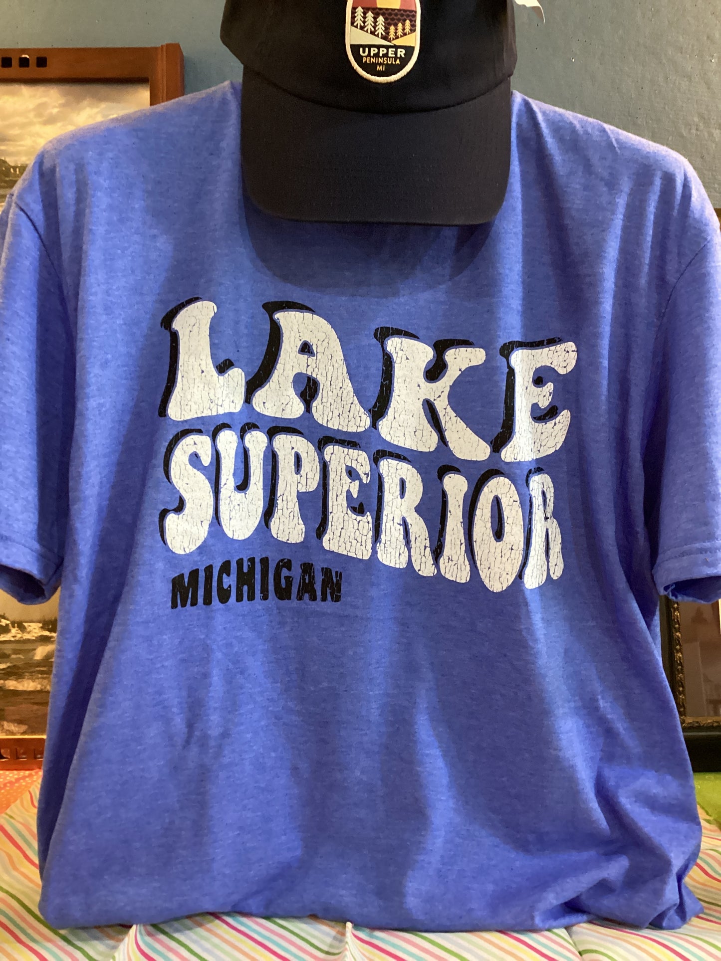 Wavy Stmt Lake Superior SS Tee