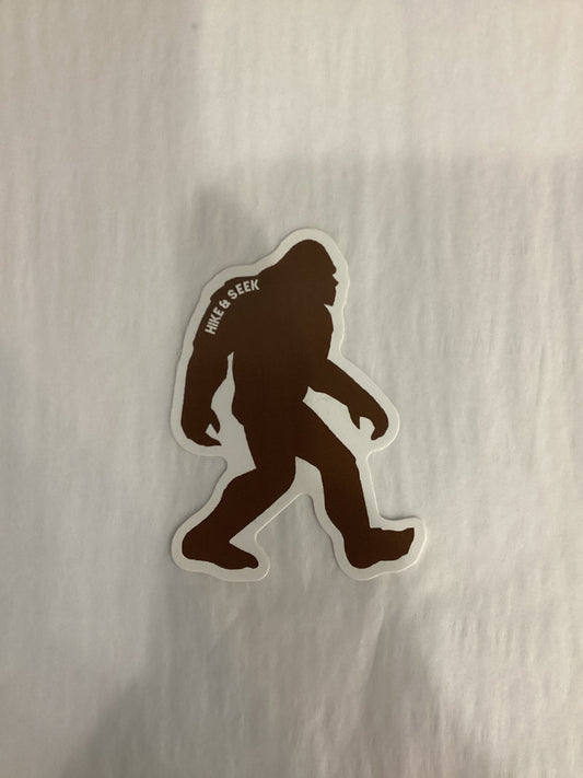 Hide & Seek Bigfoot Sticker