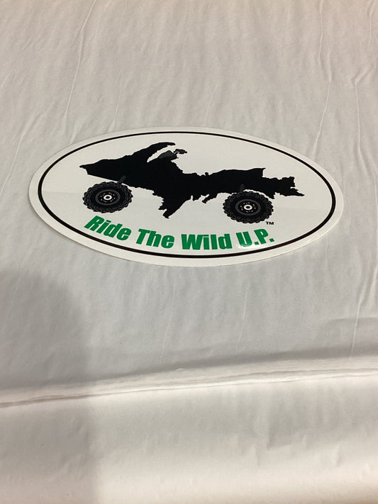 ATV Ride the Wild UP sticker