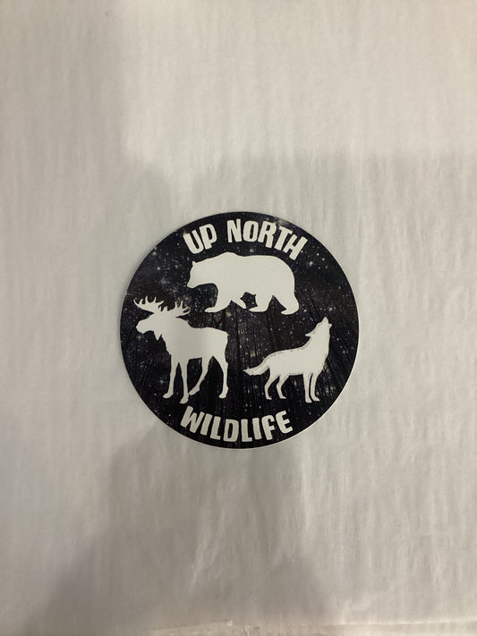 UP North Wildlife Sticker