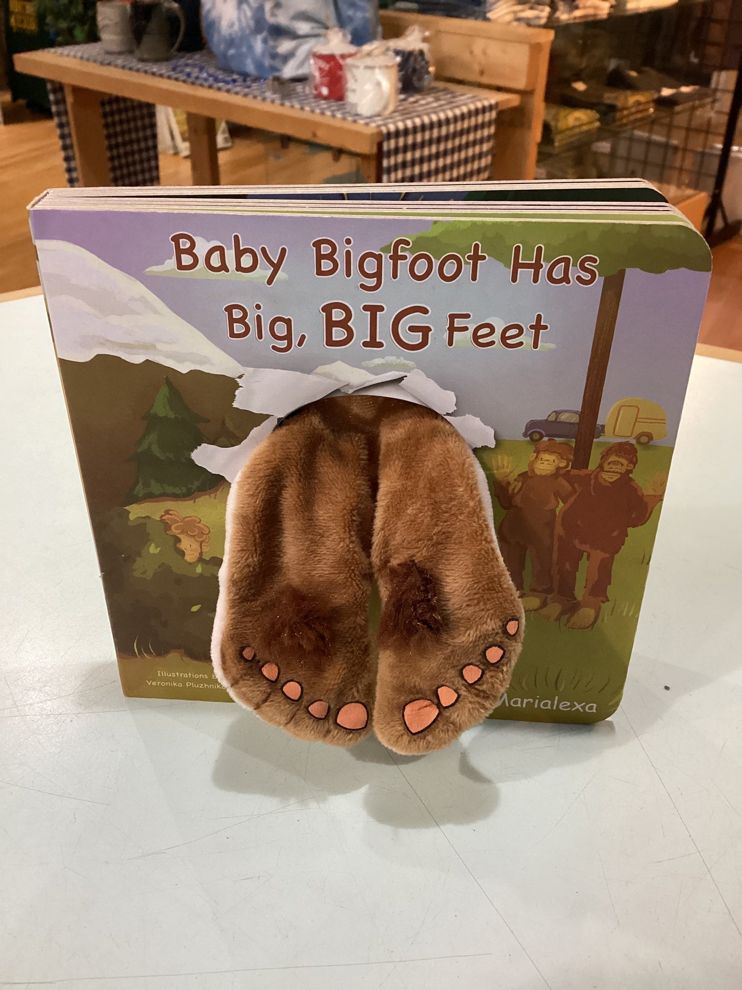 Baby Bigfoot Has Big Feet