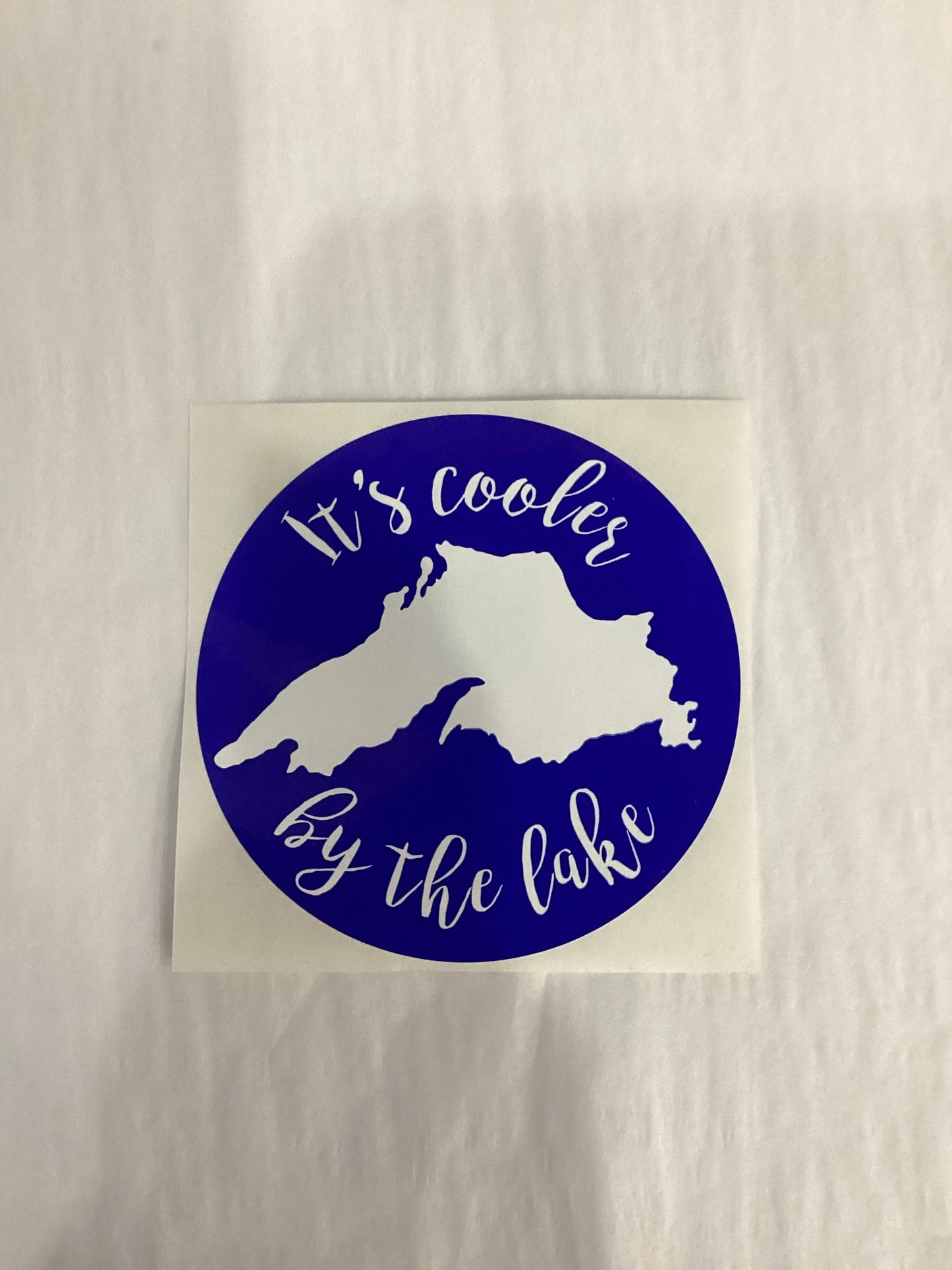 Cooler By The Lake Sticker