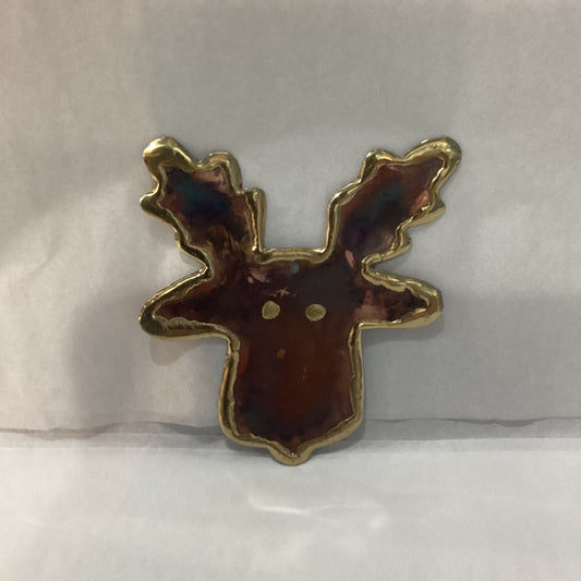 CA-Moose Head Ornament