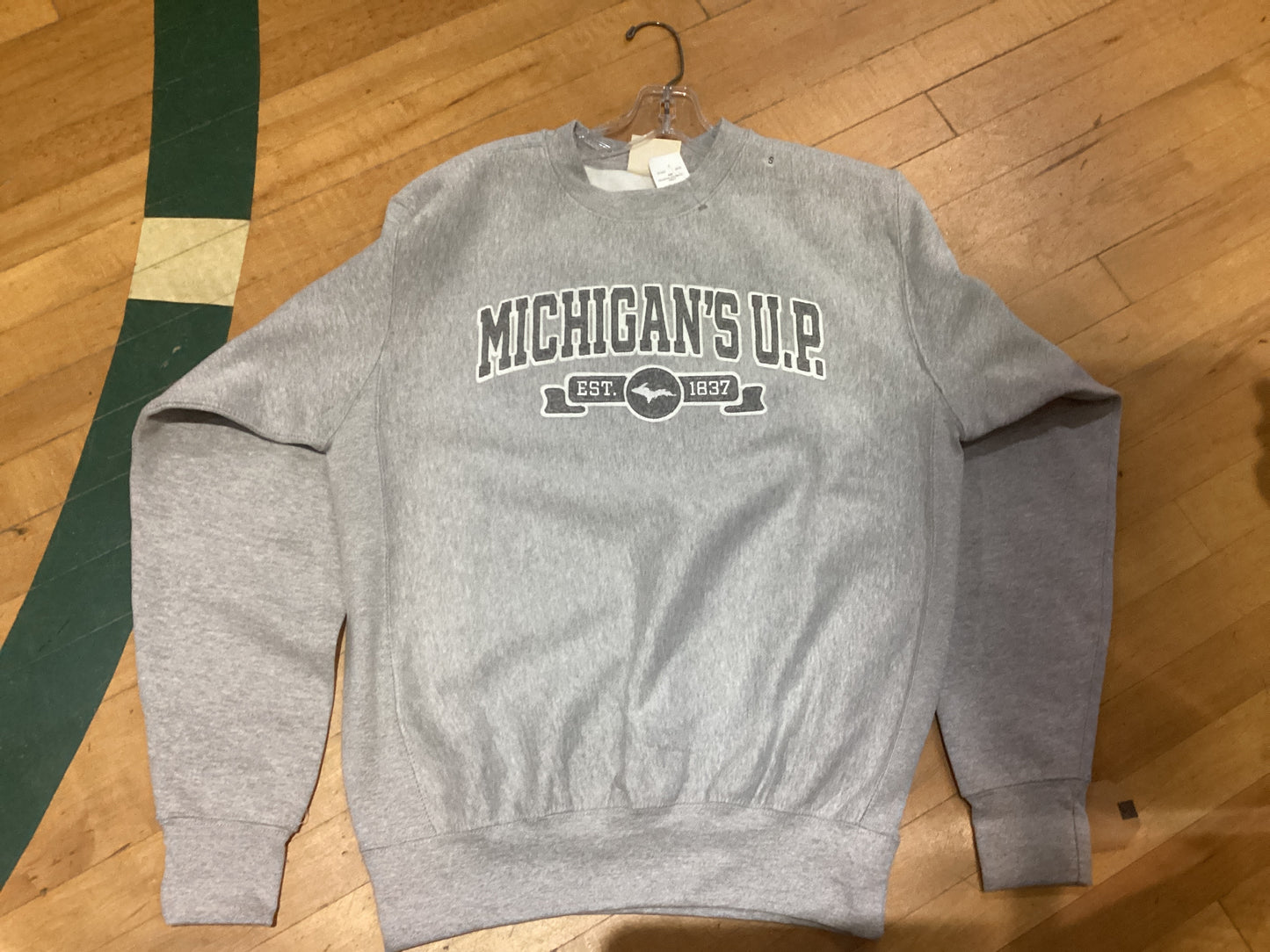 Mich UP Crew Gray