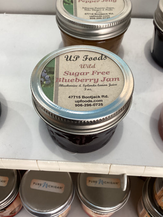 Blueberry Jam - 3 oz-3 oz