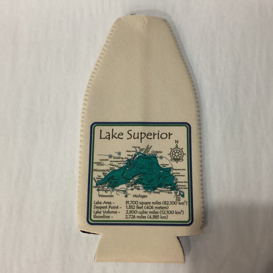 Bottle Koozie - Lake Superior