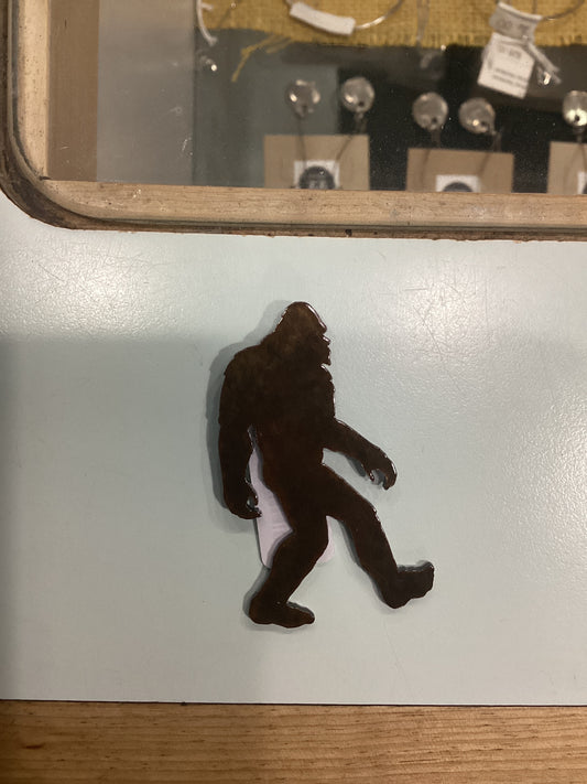 Small Bigfoot Magnet