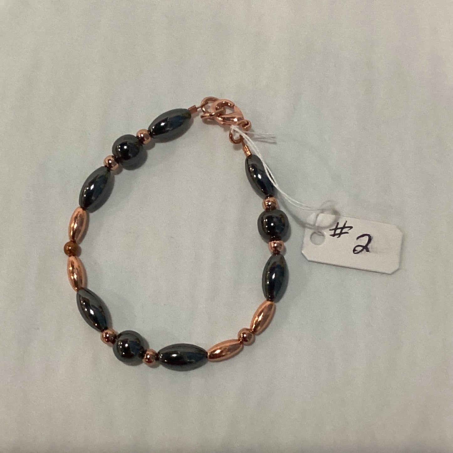 Copper/Hematite Bracelet