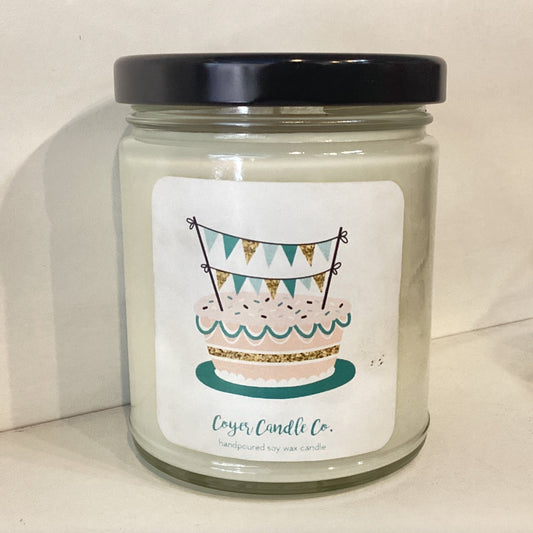 9 oz Celebration Cake Candle-9 oz