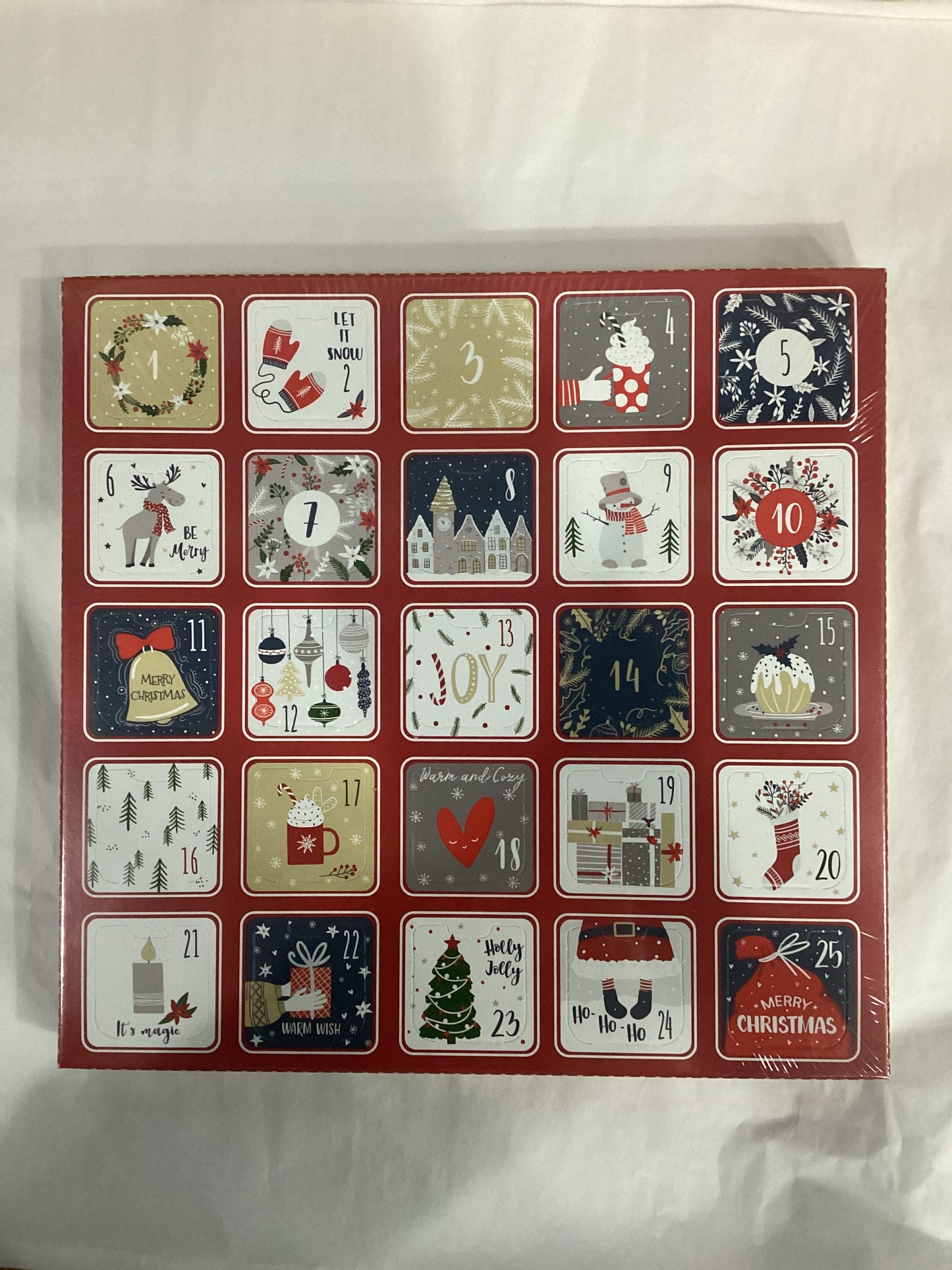 Red Advent Calendar