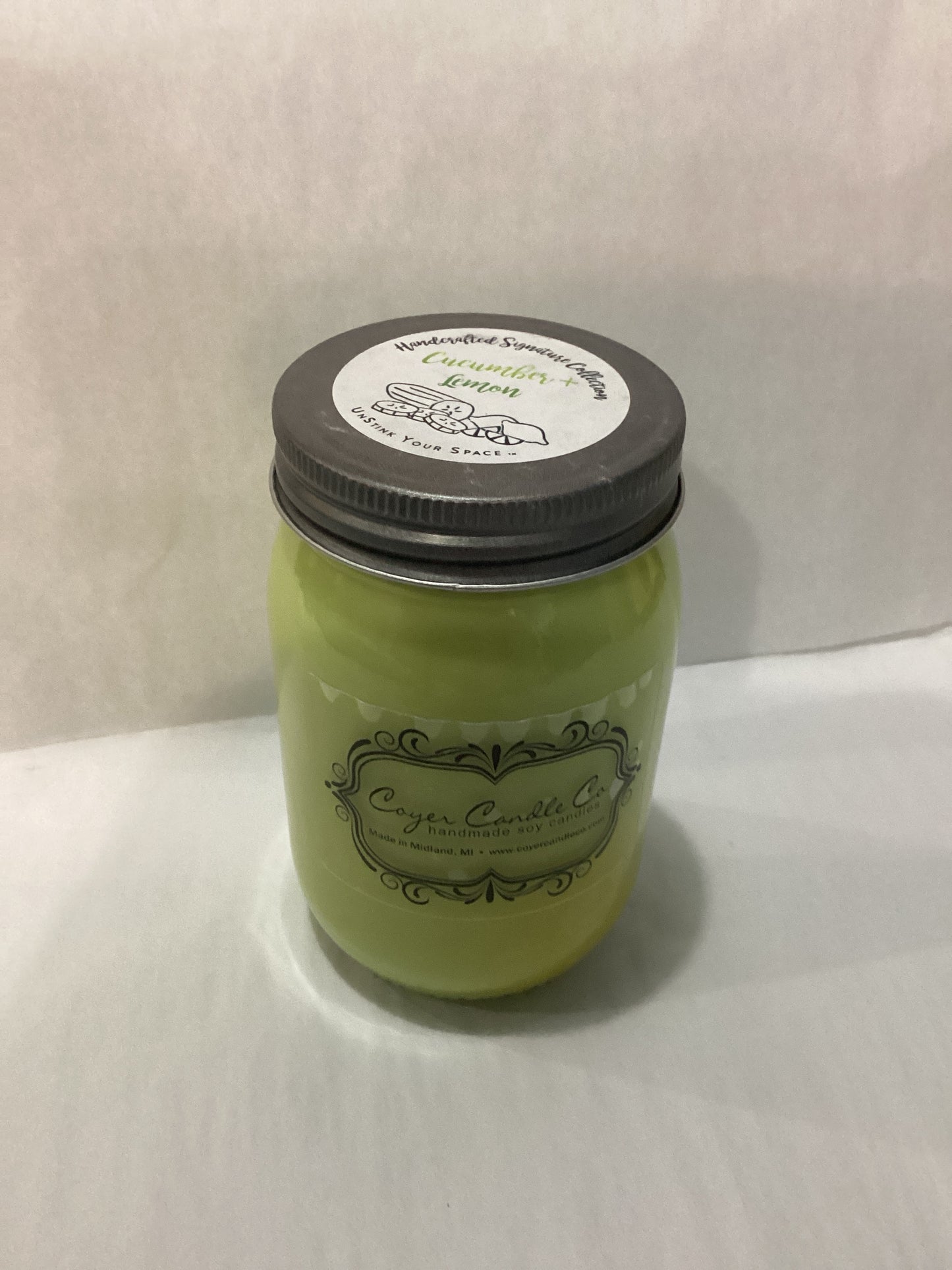 Cucumber + Lemon 16 oz-16 oz