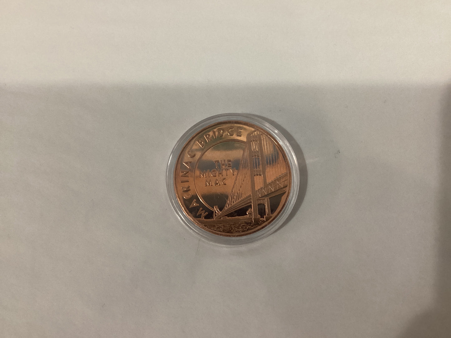 Mackinaw Bridge Penny