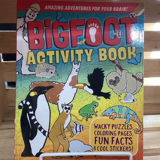 Bigfoot Activity Book