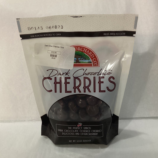 Dark Choc Cherries 12oz