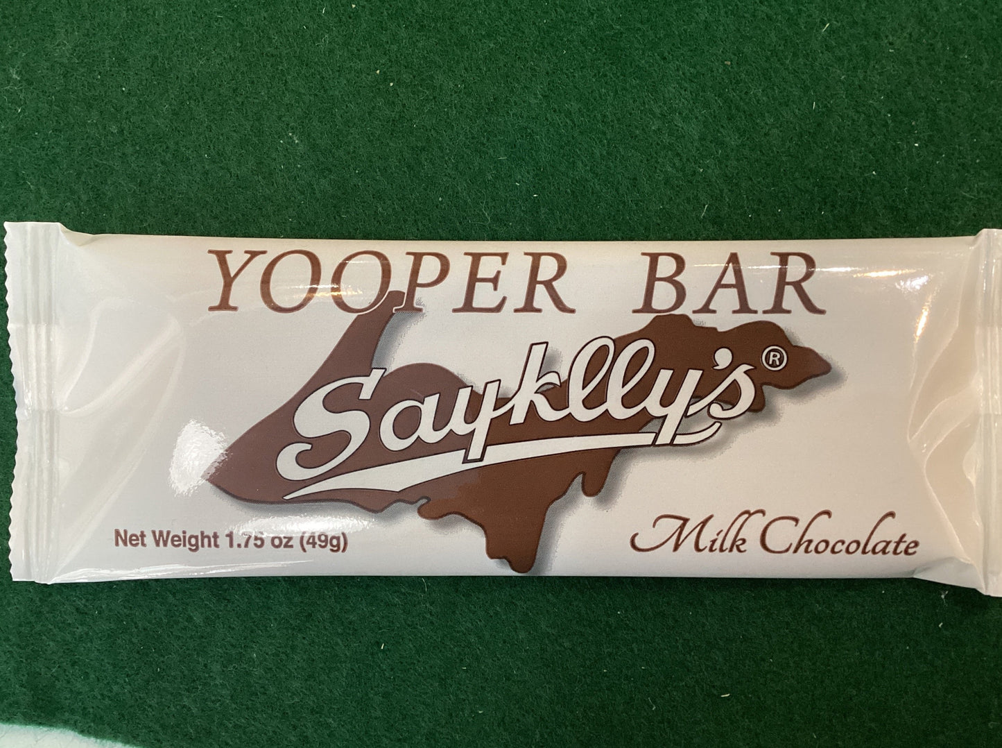 1.75 oz Milk Choc Yooper Bar